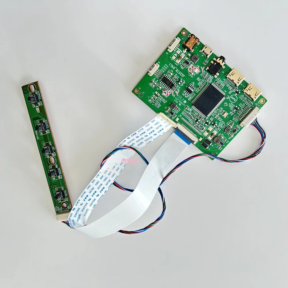 USB Controller Board kit EDP 2 mini HDMI-compatible micro for B140XTT01.1 B140XTT01.2 B140XTT01.3 1366X768 LED DIY panel screen