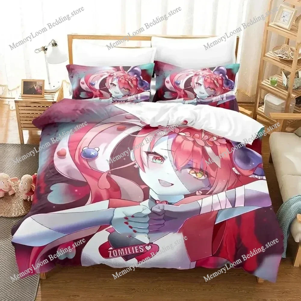 

Anime Kureiji Ollie KUREIJI OLLIE Bedding Set Boys Girls Twin Queen Size Duvet Cover Pillowcase Bed Kid Adult Home Textileextile