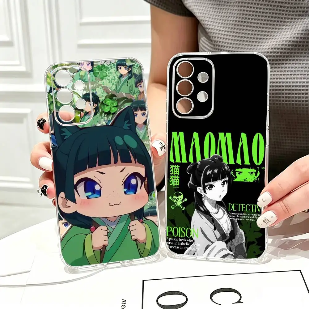 Apothecary Diaries Maomao  Phone Case For Samsung S25,S24,S21,S22,S23,S30,Ultra,S20,Plus,Fe Transparent Cover