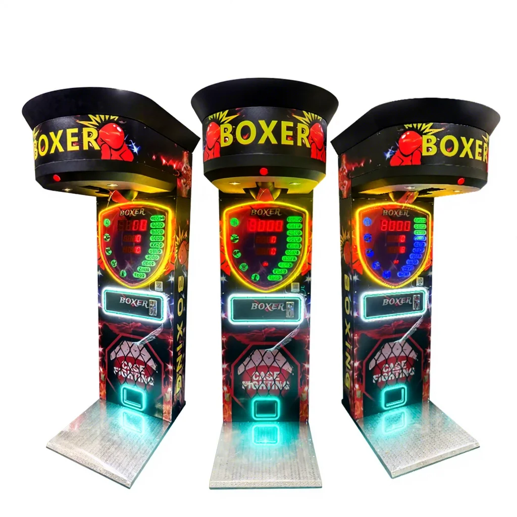 

Trength Training Fun Fitness Stress Relief Punching Boxing Machine Commercial Home Gym Club Workout Entertainment Equipment