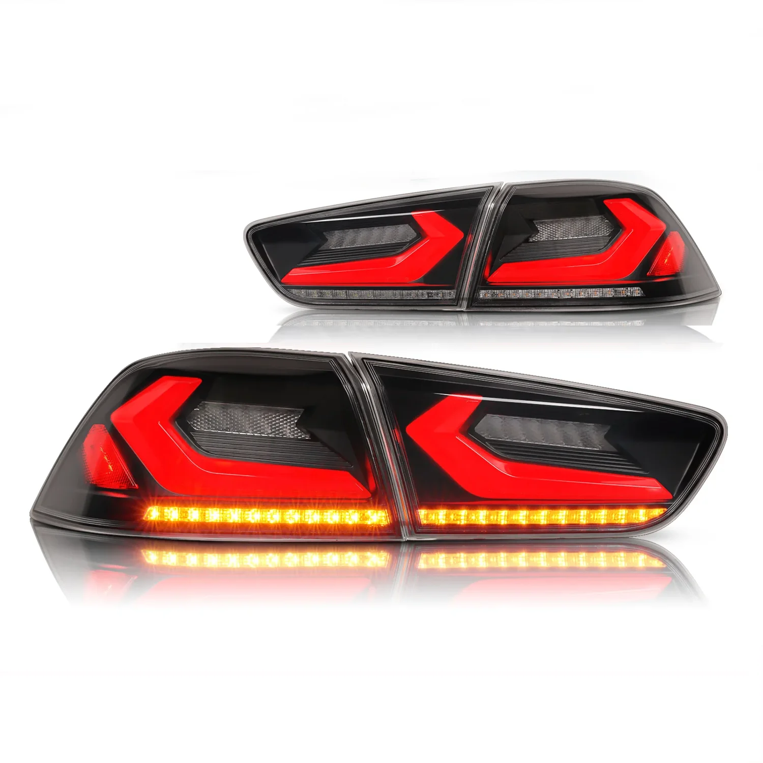 In Stock Led Tail Lamp For  Lancer 2008-2018 EX EVO Tail Lights Full LED Rear Lamp Car Parts Accessory