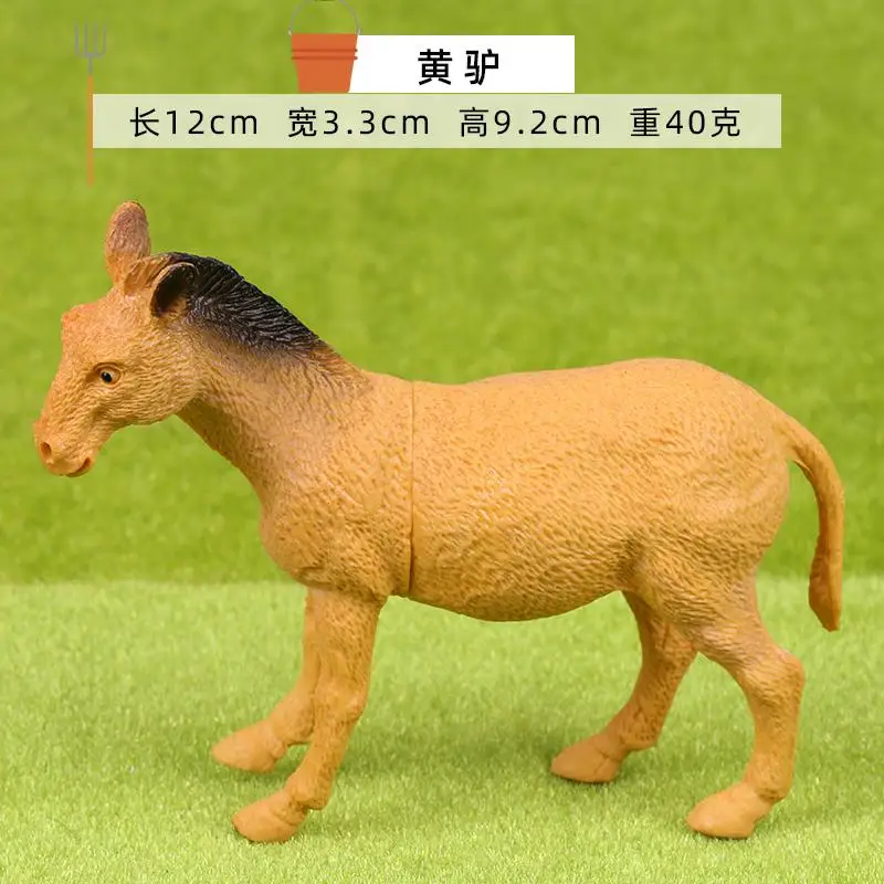 PVC Plastic Mini Boerderij Pluimvee Dieren Huisdecoratie Figuurtjes Gesimuleerde Dieren Hond Varken Schaap Kip Model Kinderspeelgoed