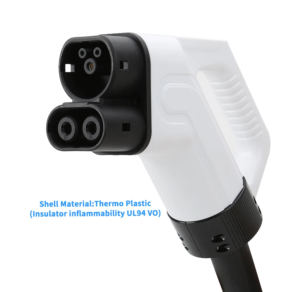 63A/80A/125A/160A/200A/250A DC 유형 2 CCS2 플러그 소켓 EV 자동차 핸들 커넥터 어댑터