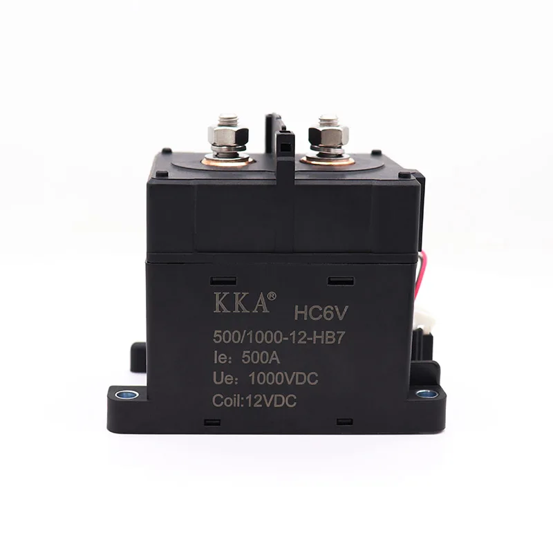 

12V/24V 600A High Voltage DC Automotive Relay, Magnet Arc Blowout Relay for EV Electric System, DC Devices