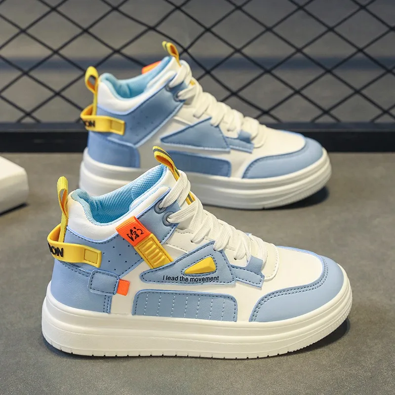 

Зимние высокие кроссовки — универсальная и повседневная спортивная обувь для подростков и студентов, детские кроссовки.