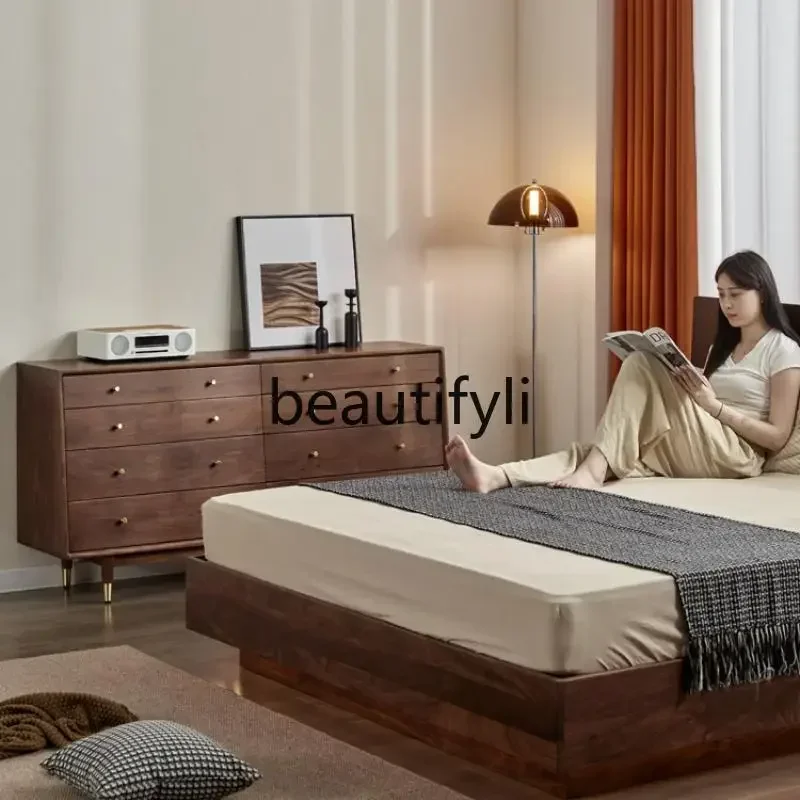 zqqqqSolid wood eight-bucket cabinet, entrance cabinet, light luxury storage cabinet, locker