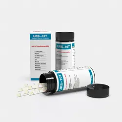 URS-10T Urine Test Strips 10 Parameters Reagent Strips for Urinalysis URS 100 Strips