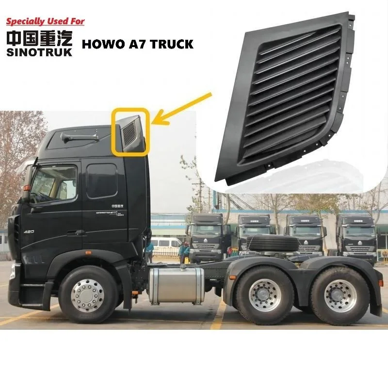 Specially Used For SINOTRUK HOWO A7 Truck Cabin Parts Original Quality Intake Grille WG1664870109 HOWO Cabin Parts HOWO Parts