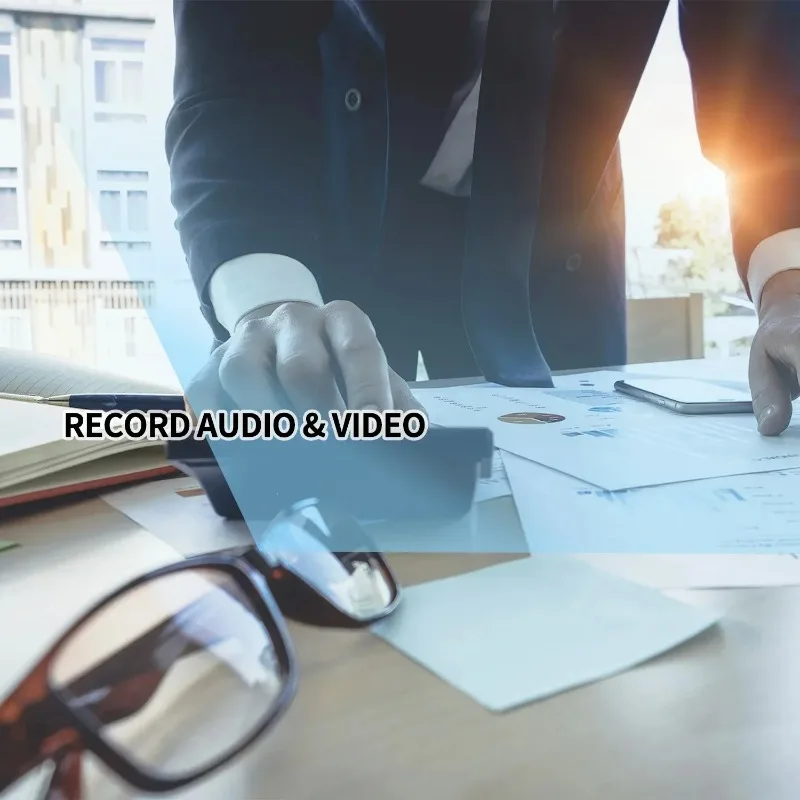 Mini cámara HD 1080P para disparar, grabadora de vídeo HD, gafas para conducir en bicicleta, gafas inteligentes con cámara para exteriores