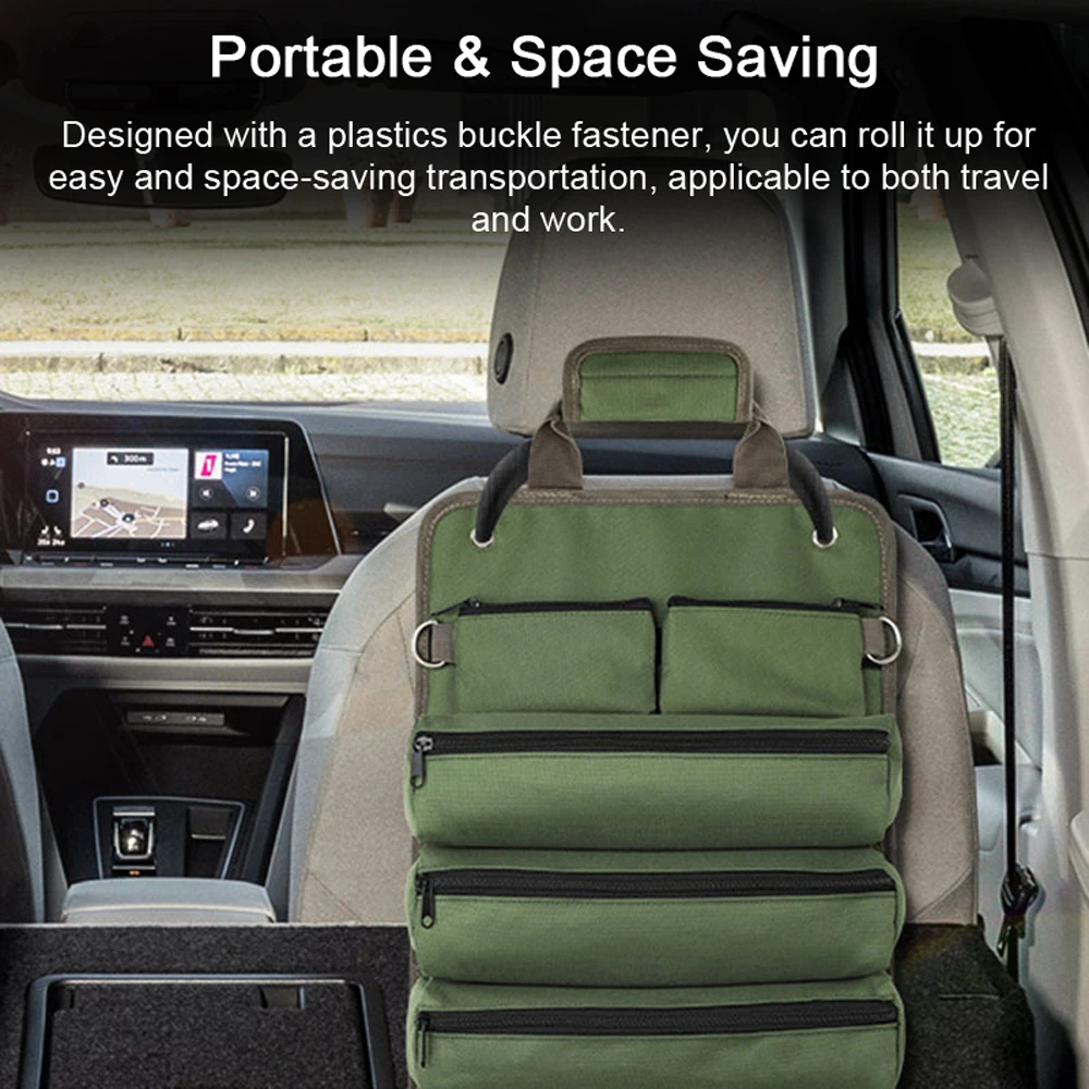 Oxford Stoff Werkzeug Einkaufstasche Mehrzweck-Werkzeug organisator mit 6 Taschen für die Aufbewahrung von profession ellen Werkzeug geräten zu Hause