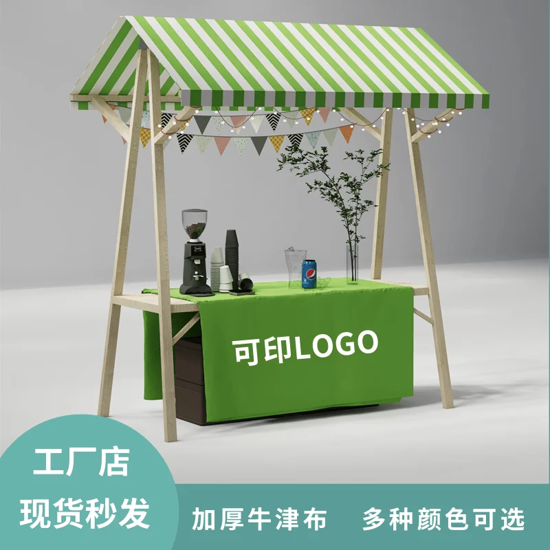 

Booth Customized Mobile Foldable Night Market Market Shelf Outdoor Shed Stall Display Stand Solid Wood Promotional Float