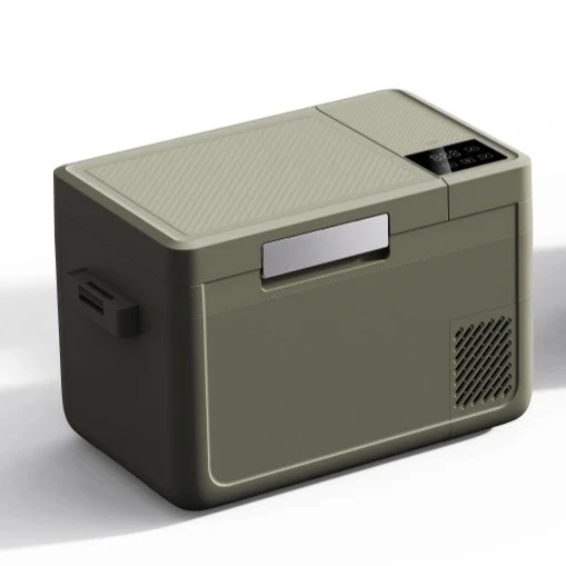 Mini Car Refrigerator Portable for Road Rv Trip SUV RV Cooler Box Camping Fridge Compressor Refrigerator With 12/24V DC