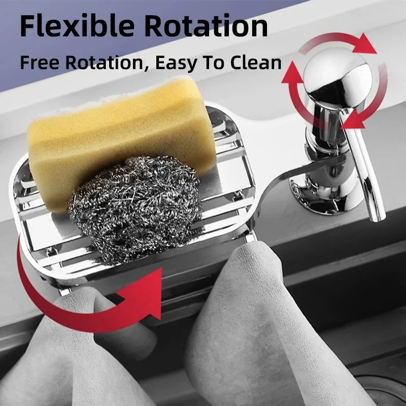 

Kitchen Sink Soap Dispenser Sink Soap Dispenser with Tray Hook Extension Tube Detergent Countertop Dishwashing Liquid Soap Dispe