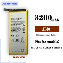 New Replacement Battery For Motorola G6 Plus XT1926 XT1926-8 JT40 High Quality Phone Battery