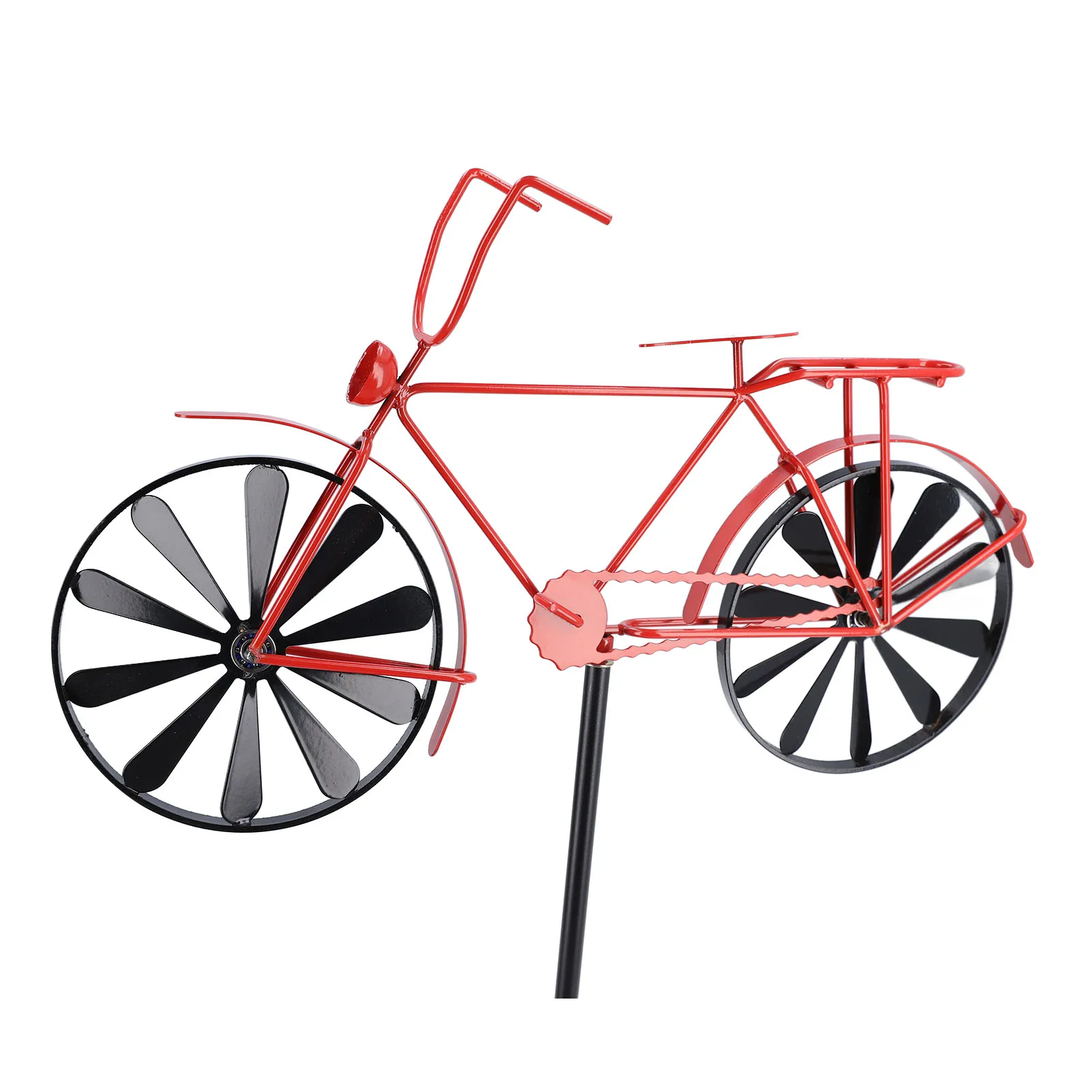 

Bicycle Wind Spinner Iron Stylish Vintage Style Bicycle Wind Spinner Decoration for Outdoor Garden Yard