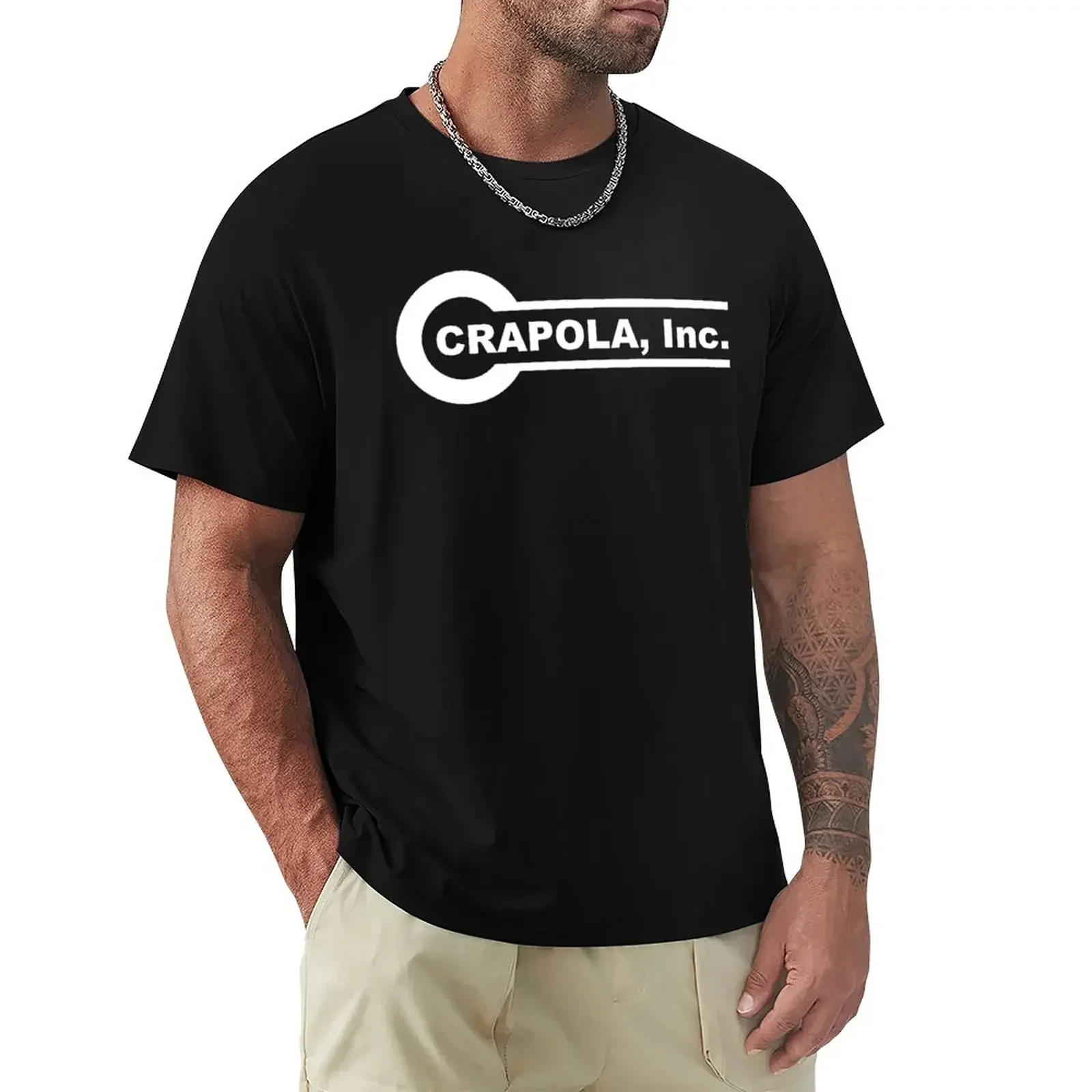 Crapola Inc T-Shirt street wear hippie clothes mens t shirts top quality