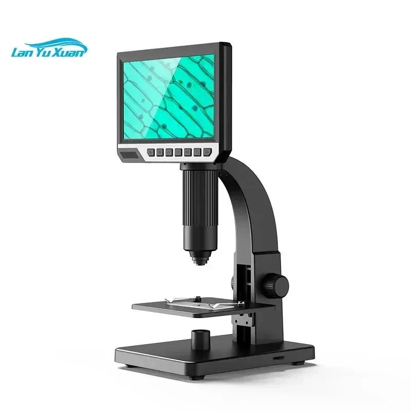 LCD microscope 2000X 12MP 7inch IPS Screen Scanning Electronic Video Camera LCD Digital Microscope