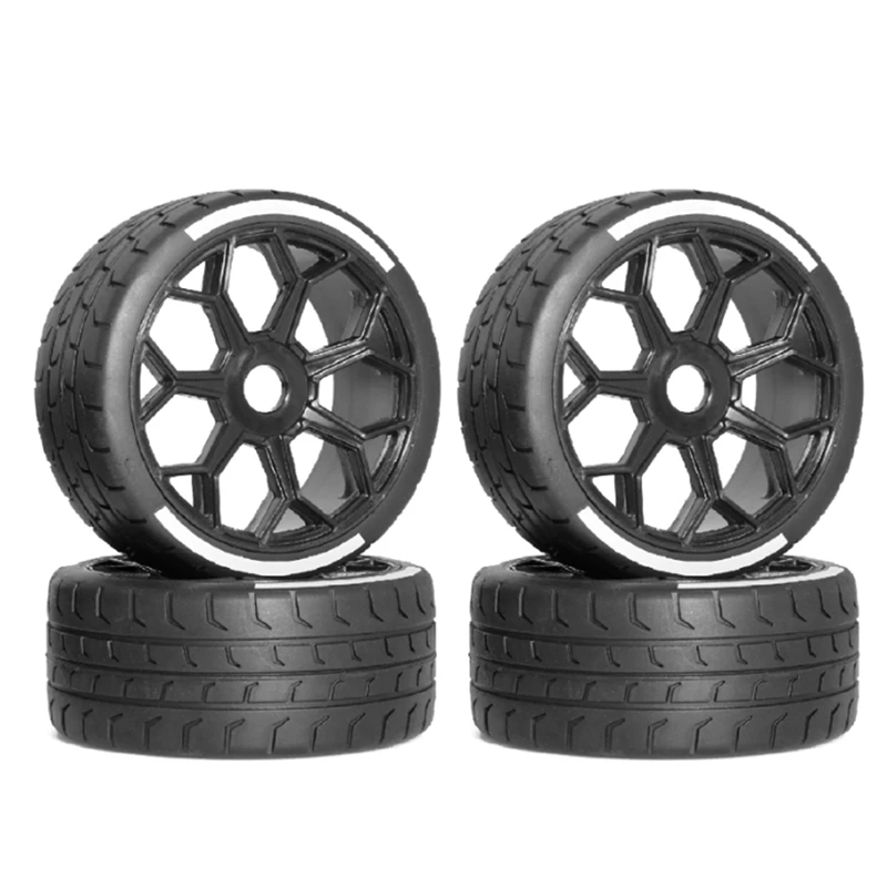 4Pcs 42/102 Tire Tyre 17Mm Wheel Hex For 1/7ARRMA INFRACTION LIMITLESS F1 1/8 X3 GT RC Car Upgrade Parts Accessories