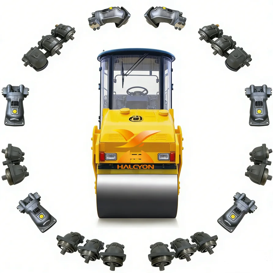 

HALCYON A2FM Series A2FM28 Hydraulic Piston Motor Variable Displacement 12 cm High Pressure 200 Nm Torque 2000 RPM ISO9001 CE