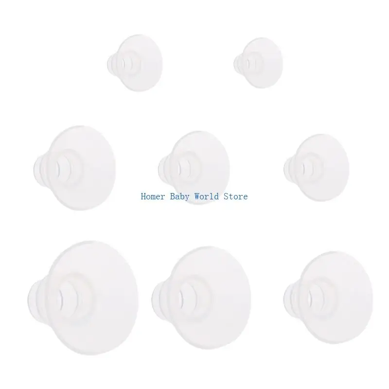 حشوات شفة من السيليكون B2QD لمضخة الثدي الكهربائية ودرع ضيق