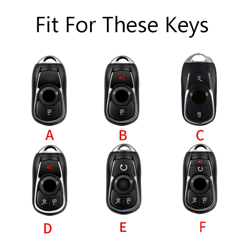 New Car Remote Key Fob Cover Case Holder for Buick Envision Vervno GS 20T 28T Encore NEW LACROSSE Opel Astra K Accessories