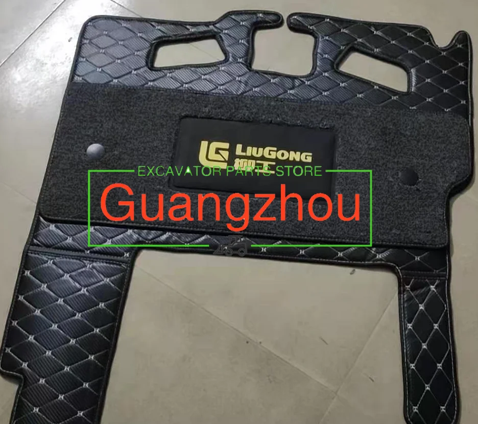 for Liugong  E913/E920 922E9075E Proof Stepping Pad Digger Higher Quality Excavator Cab Floor Mat Carpet Floor Mats New
