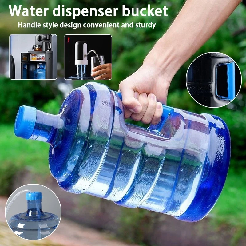 

10L Hot selling household water dispenser bucket, portable thickened with lid bucket, small detachable and washable water bucket