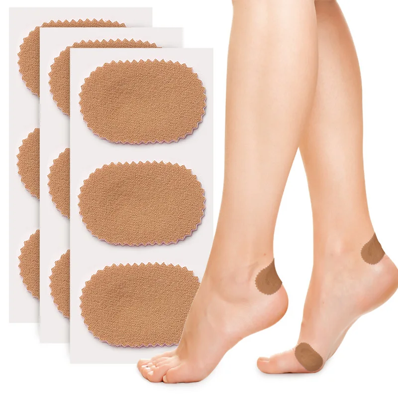 3/6/9/18/24 Corn Patches Latex Flannel Preventing Chafing Round Stickers Remove Feet Calluses Corn Patches Anti-Abrasion Patch