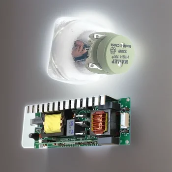 Economisch efficiënt 230W 7R straallicht en ballast, gebruikt voor bewegende koplampen op podiumstraallichtstrip