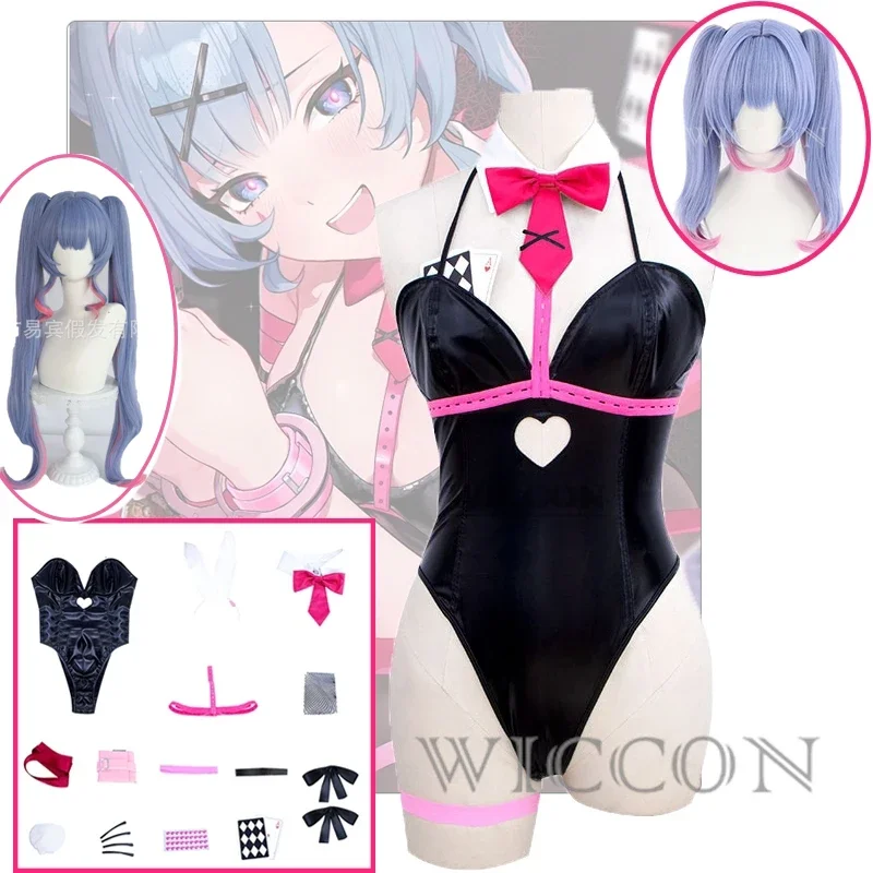 مشروع Sekai شعر مستعار تأثيري حفرة أرنب ، شعر مستعار المرحلة الملونة ، لعب دور مقاومة للحرارة ، Idol Vtuber هوديس ، تأثيري هالوين ، فتاة الأرنب