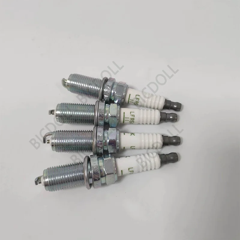 4/6Pcs 6376 LFR5A-11 Spark Plug for Hyundai ix35 Santa Fe Sonata Kia Sorento Optima Almera Nissan Primera X-trall 1.6L 1.8L