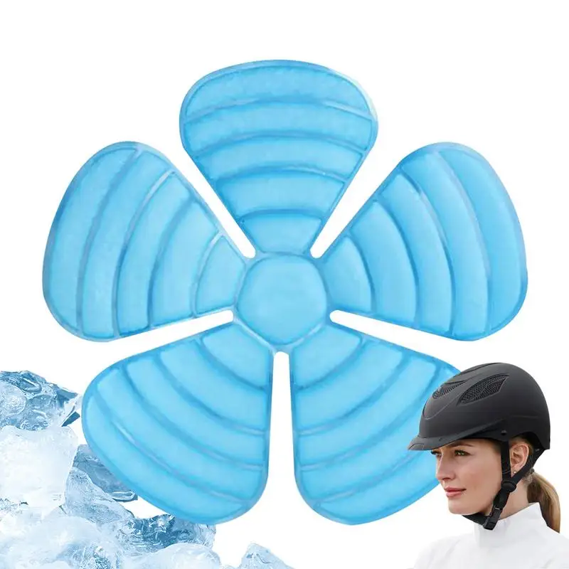 Cooling hard Hat Mat Summer Cooling Ice Mat Liner Multi-Functional Ice Cap Mat For Sports Outdoor Activities Fishing Riding