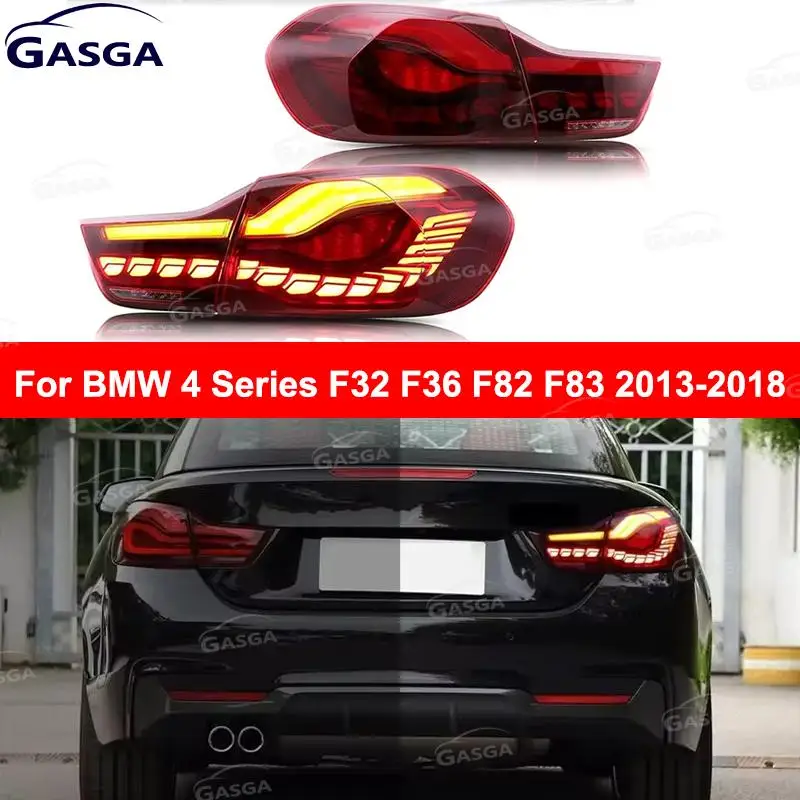 For BMW 4 Series F32 F36 F82 F83 2013-2018 Car Rear Lights Taillight Assembly Car Accessories LED Running Light