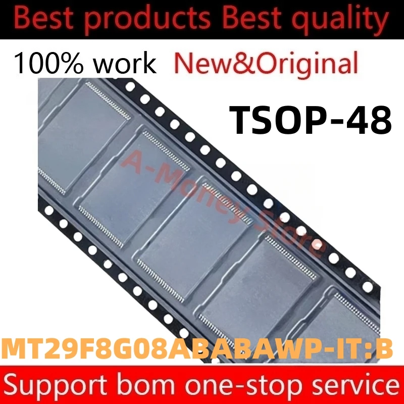 

(2-5pcs)29F8G08ABABA MT29F8G08ABABA MT29F8G08ABABAWP-IT:B TSOP-48