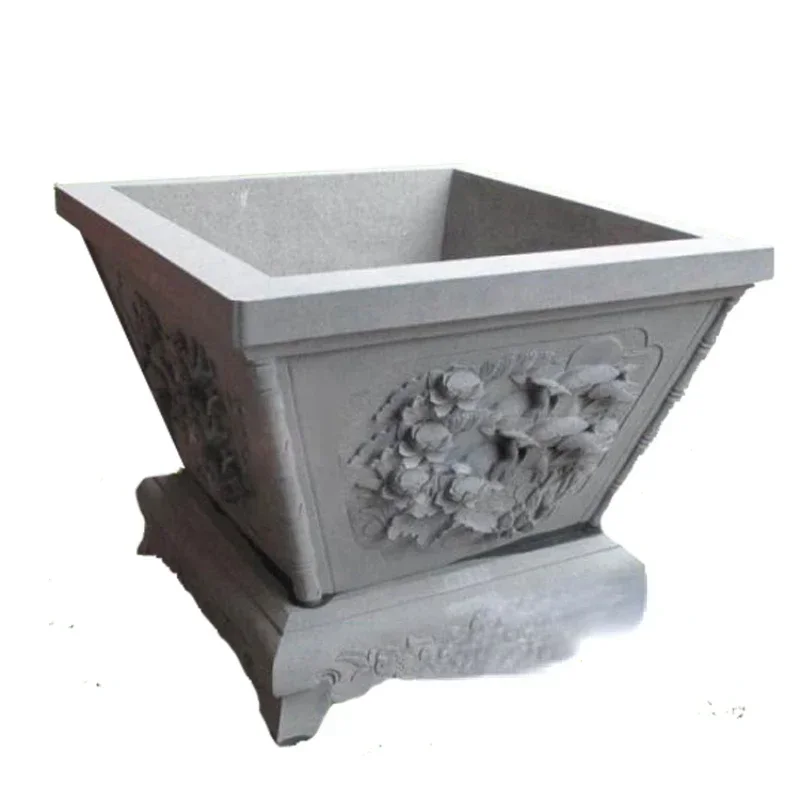 Hot salesHigh Quality Natural Antique Stone Trough For Garden