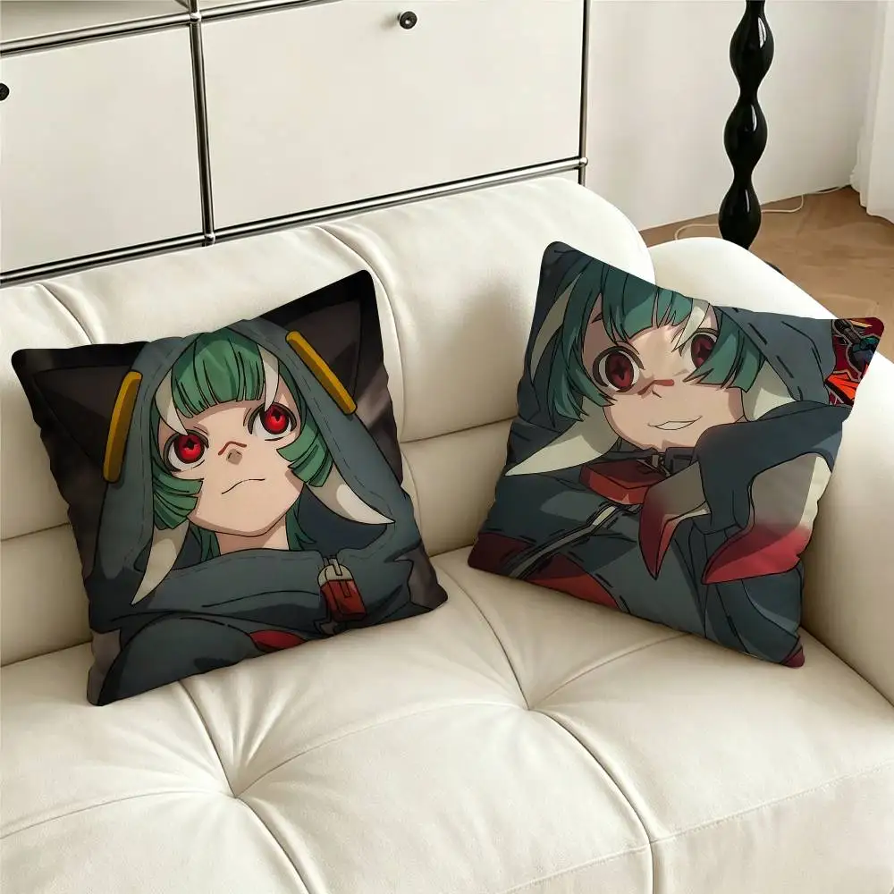 G-Guita Anime G-Gachiakuta Pillow Case Cushion Cover Throw Pillow Case For Car Sofa