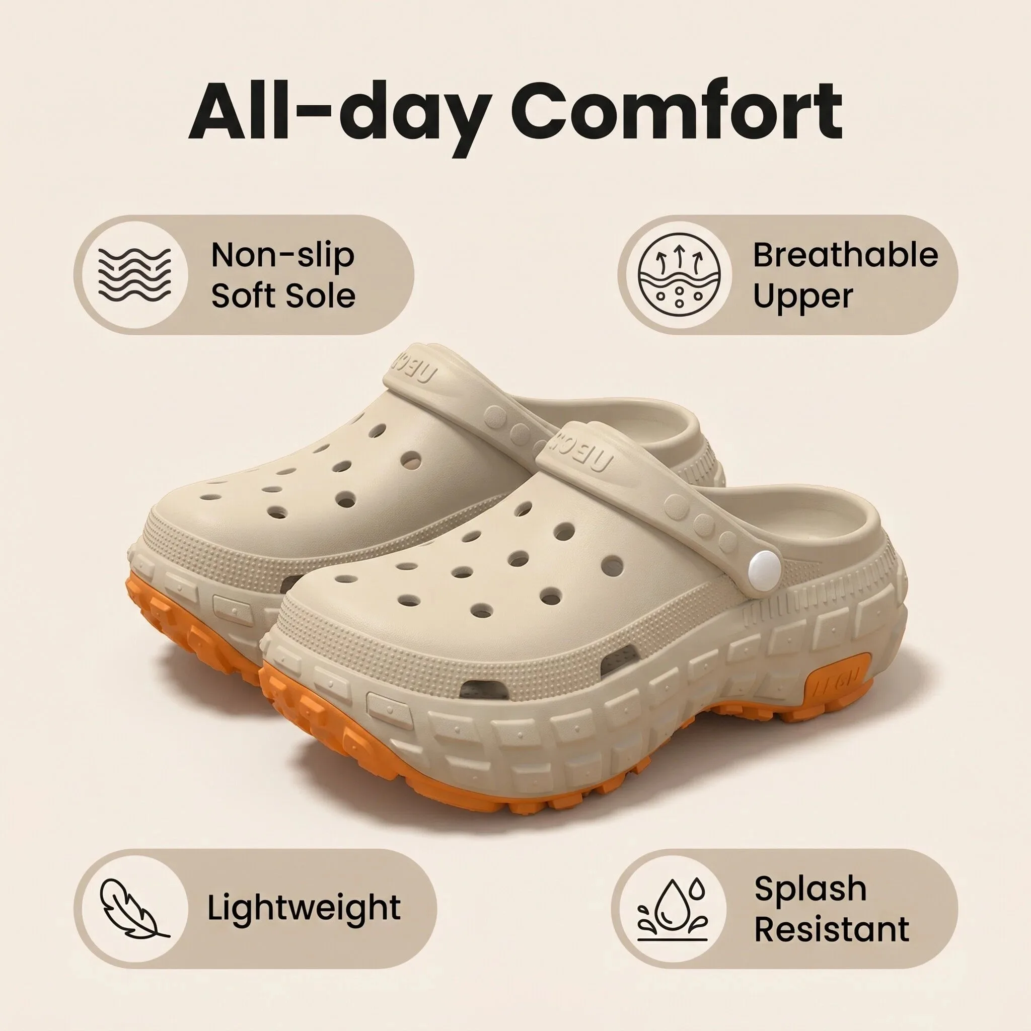 Summer Driving Breathable Non-slip Clogs Home Shoes New Deodorant Anti-slip Outer Wear Wear Wear-resistant Fishing Beach Sandals