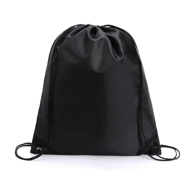 2024 Waterproof Sport Gym Bag Drawstring Sack Sport Fitness Travel Outdoor Backpack Shopping Bags Swimming Basketball Yoga Bags