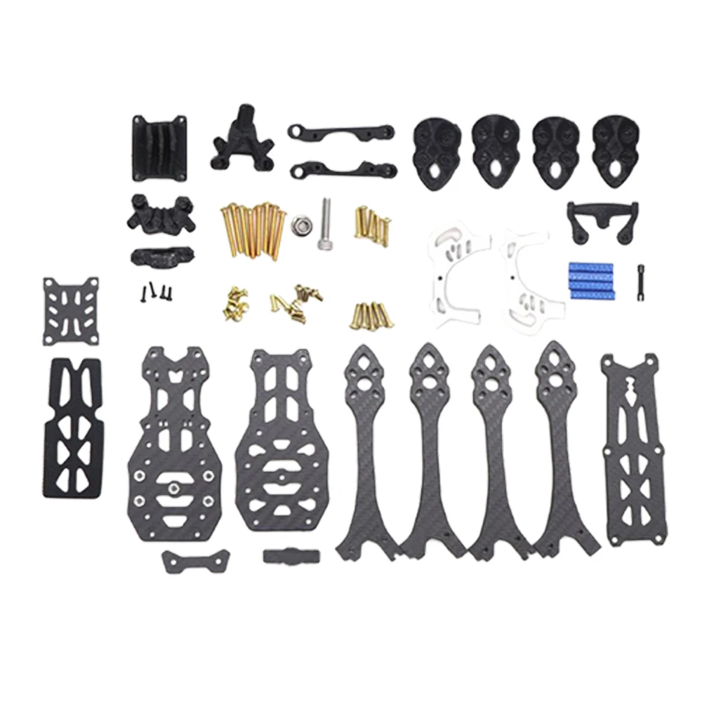Mark5 DC/X O4 Pro Frame Kit 5inch FPV Carbon Fiber Quadcopter RC freestyle Racing Drone DIY parts