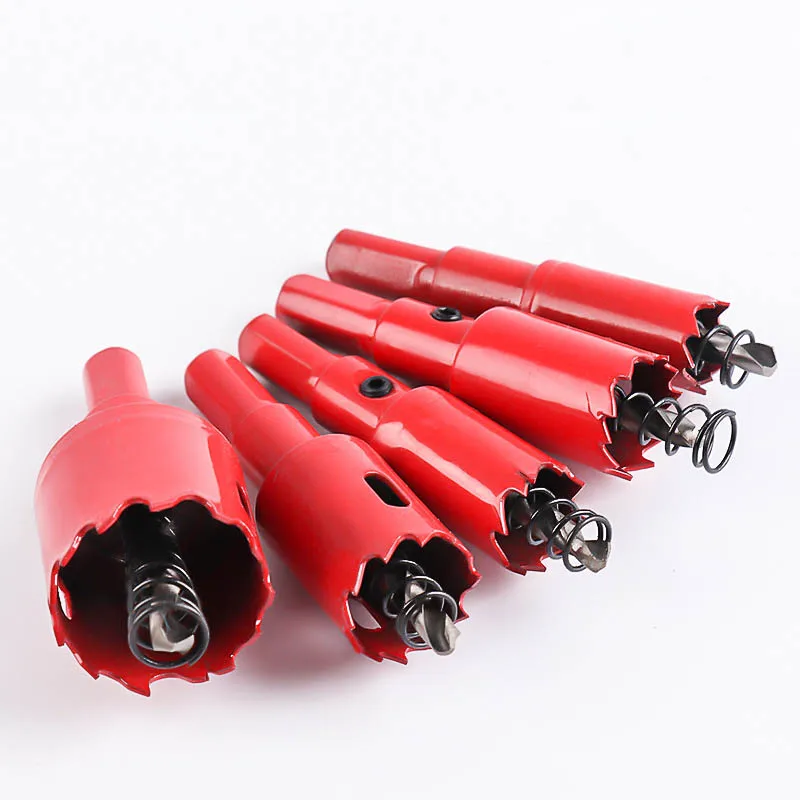 MI Kim Loại M42 15Mm-55Mm Bit Lỗ Cưa Xoắn Khoan Cắt Công Cụ Điện Lỗ Khoan Bộ nghề Mộc Dụng Cụ Gỗ Thép Không Gỉ Sắt