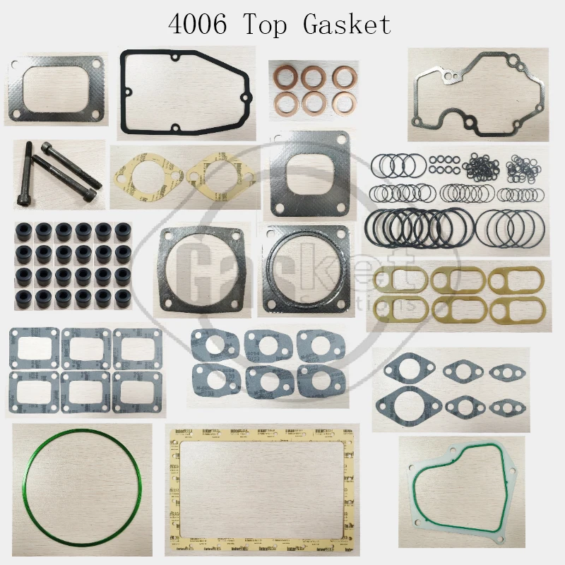 3012 4006 4008 Upper Gasket Lower Gasket Set Production factory For Perkins 8SE663H 8SE663F 6SE663P Diesel Engine Gasket