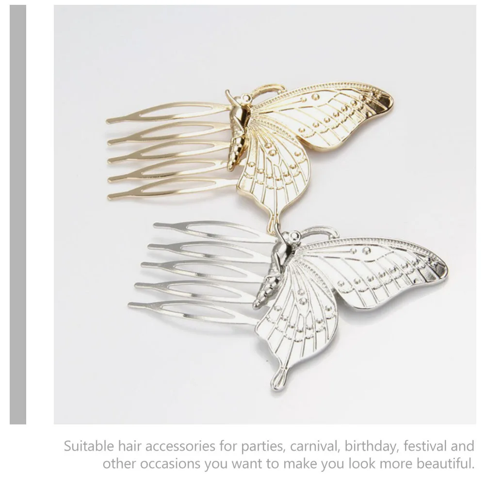 

4Pcs Elegant Butterflies Hair Clips Delicate Creative Hair Accessories for Women Ideal for Birthday Party Festival Use