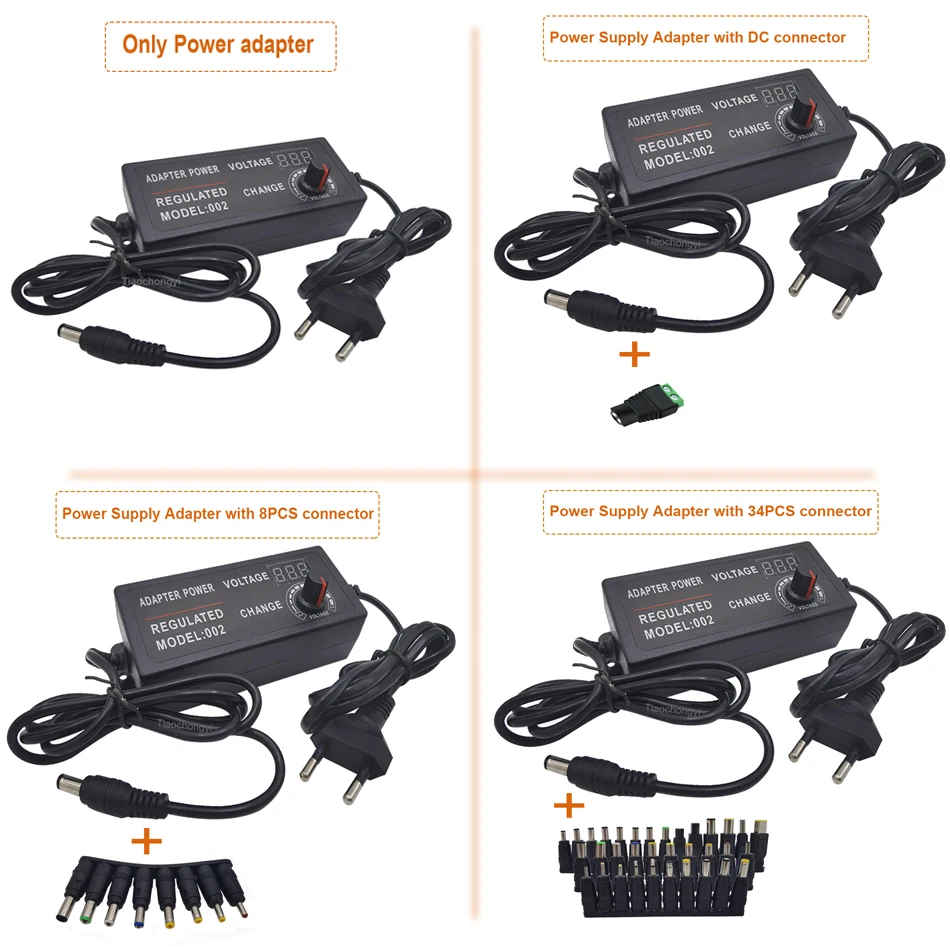 

Источник питания постоянного и переменного тока, 3 в, 9 В, 12 В, 24 В, 36 В, 2 А, 3 А, 5 А, 10 А, трансформатор для освещения 220 В в 12 В, Регулируемый адаптер питания для светодиодов