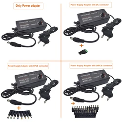 AC DC Power Supply 3V 9V 12V 24V 36V 2A 3A 5A 10A Lighting Transformer 220V To 12V Led Adjustable Power Supply Adapter
