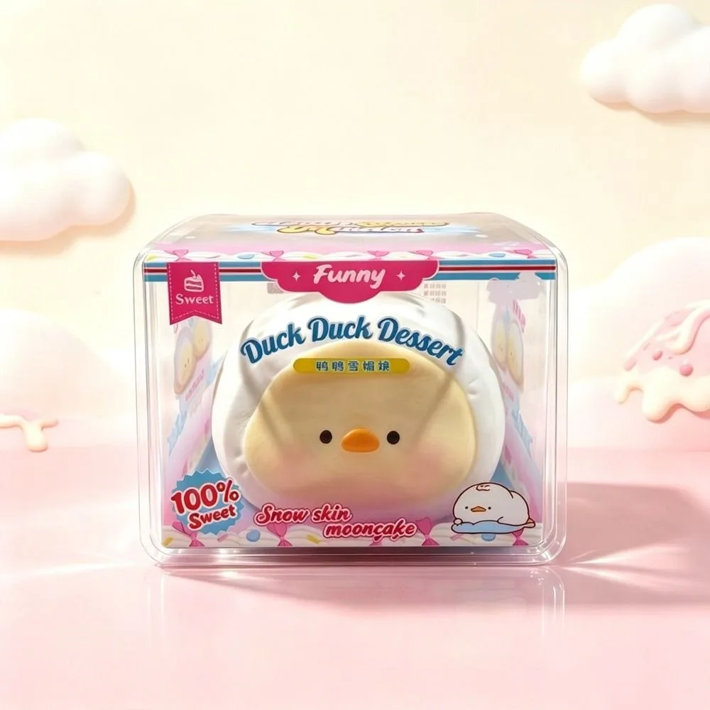 Gifts Soft Duck Squeeze Toy Slow Rising Mochi Style Duck Fidget Toy Cute Duck Fidget Pinch Play Stress Relief
