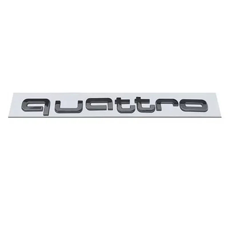 Voor Audi Quattro ABS Auto Decals RS4 RS5 Q3 S3 A3 A5 A6 A4 RS3 RS6 A1 Q5 Q2 S5 RS7 Kofferbak Emblem Grille Stickers Accessoires