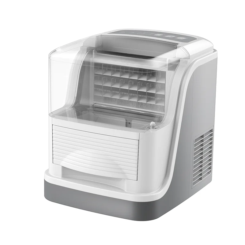 

White ice cube maker ice maker 220v Stainless steel ice maker machine for home