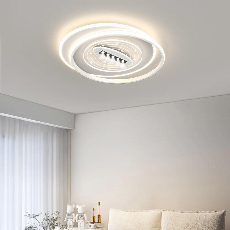 Plafonnier LED au Design Nordique, Luminaire Décoratif d'Nik, Idéal pour un Couloir, une Allée, une Véranda, une Chambre à Coucher, un Salon, une Salle d'Étude