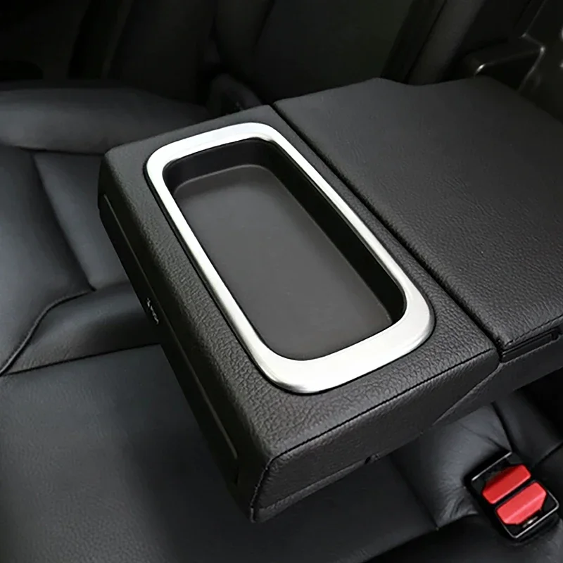 

Стайлинг автомобиля, подлокотник на заднее сиденье, держатель для чашки с водой, декоративная рамка, отделка для Volvo XC60 2018-2022, аксессуары для интерьера, наклейка