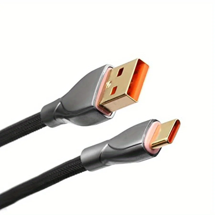 1.5 متر 59 بوصة USB-A إلى USB-C كابل بيانات الألعاب اللف كابل كمبيوتر مكتبي الطيران موصل متعدد الوظائف ملفوف كابل يو اس بي #3
